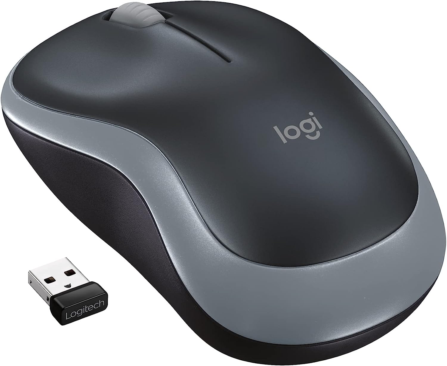 Logitech 910002235 Mouse Wireless M185 Grigio
