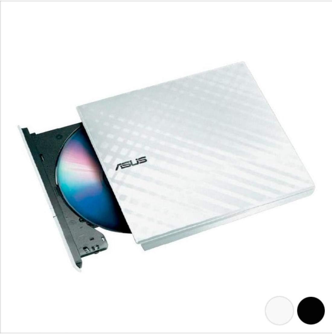 Asus SDRW08D2SU Masterizz.dvd Est. 8x/8x Slim Bianco