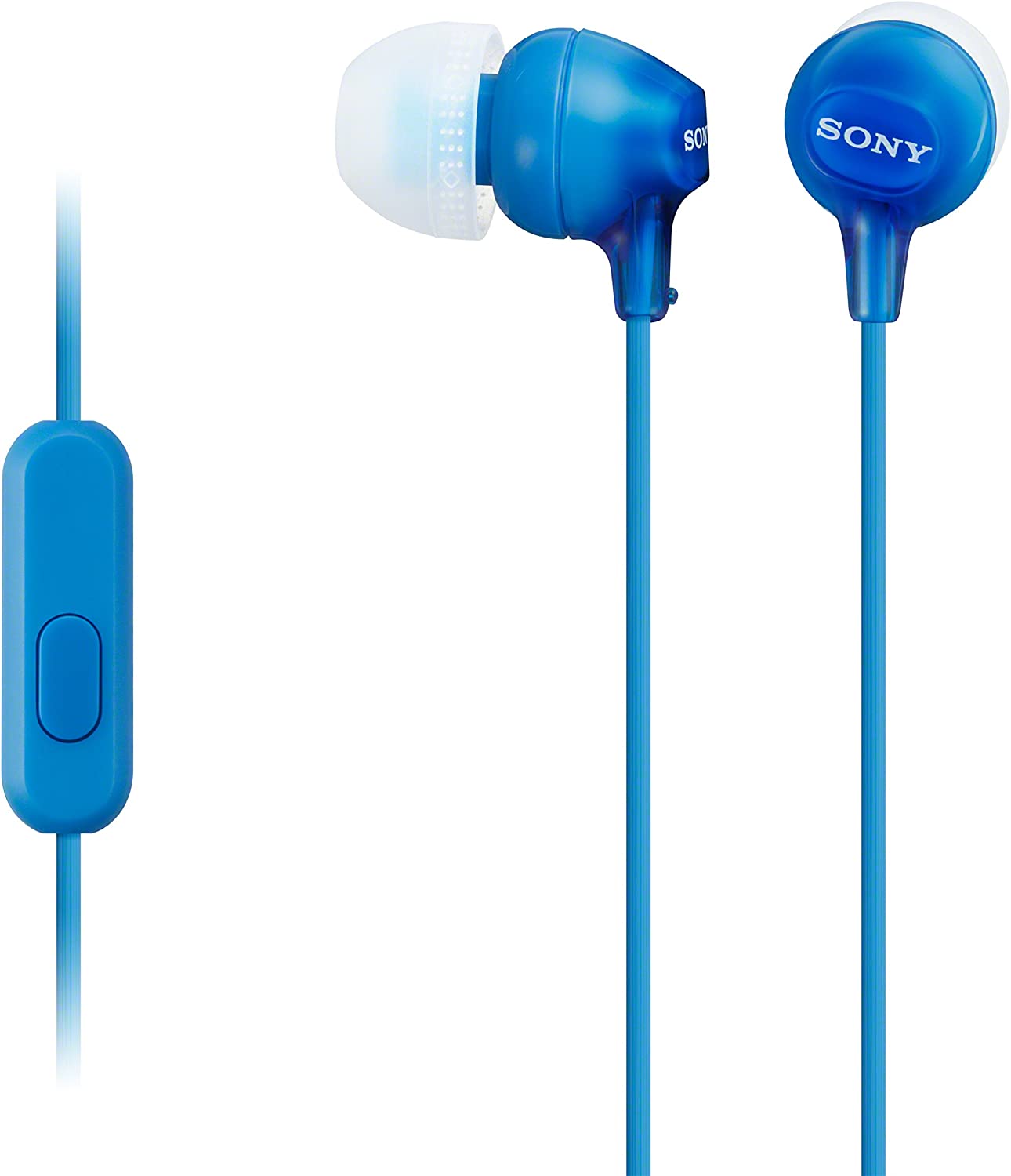 Sony MDREX15APLI Cuffie Auricolare C/mic.20-20000hz 1.2mt Azzurro