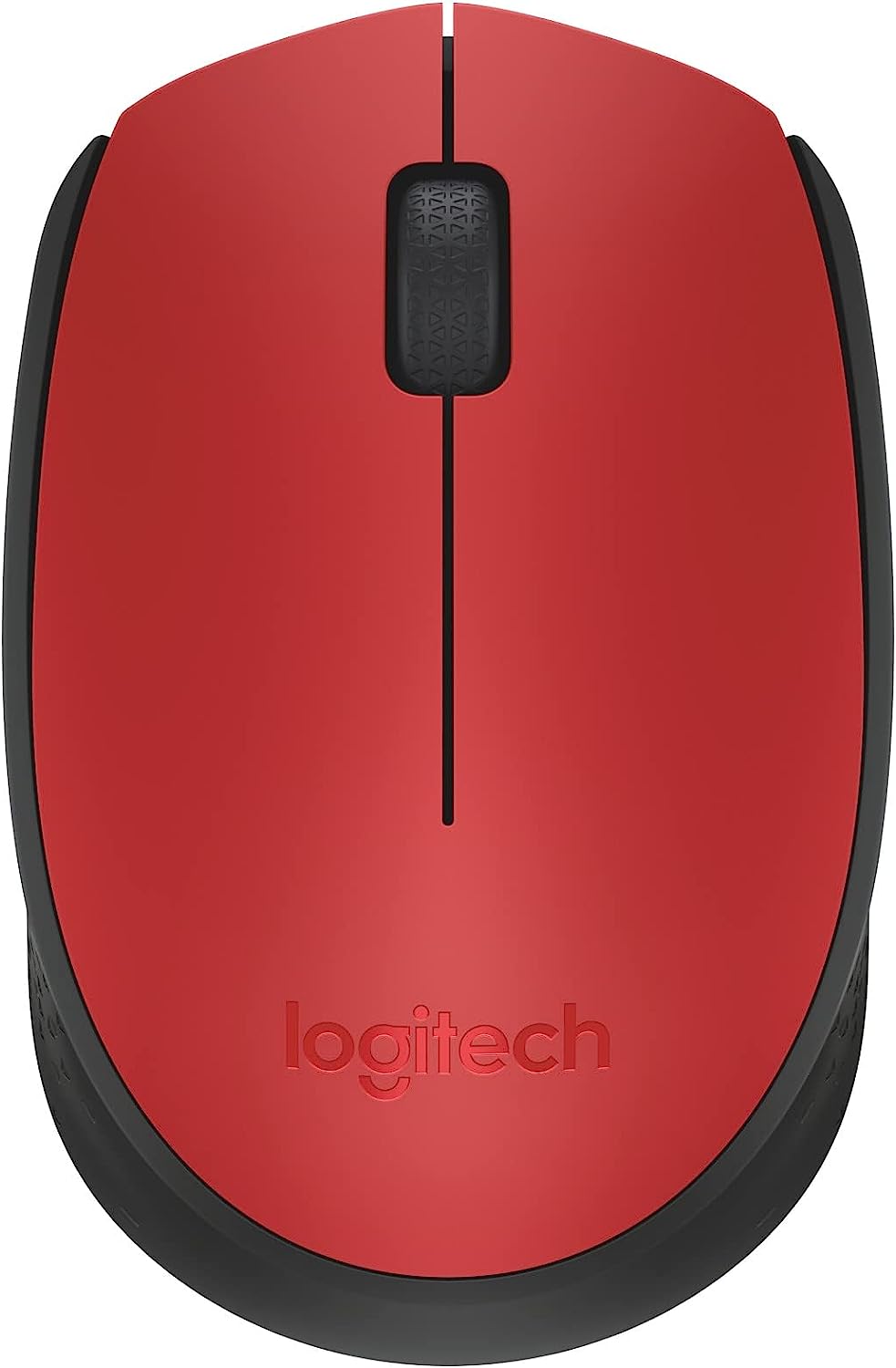 Logitech 910004641 Mouse Wireless 10mt M171 Nero/rosso