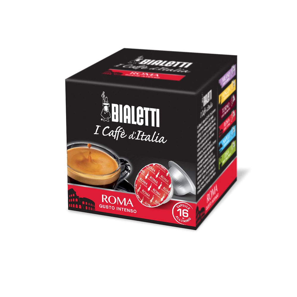 Bialetti 096080072M Capsule Caffe Conf.16 Roma Gusto Forte