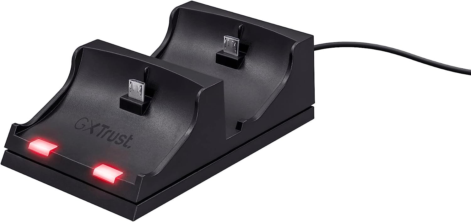 Trust Gaming GXT 235 Dock ricarica duale Nero