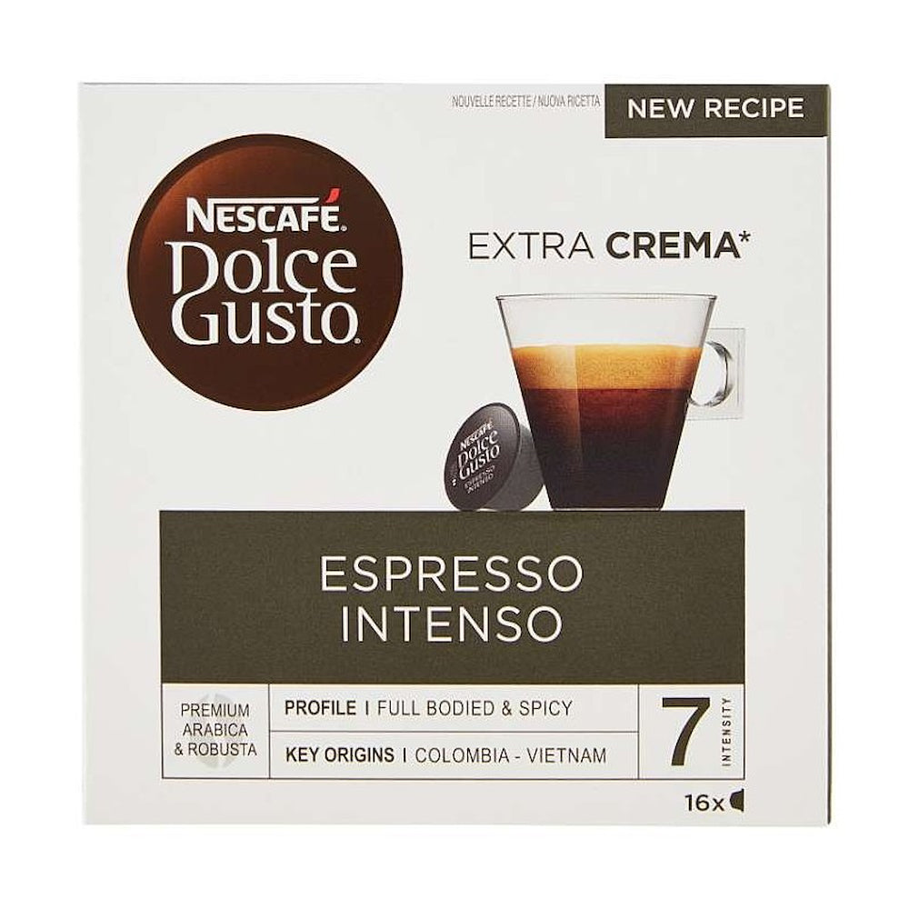 Nescafe 12393717 Capsule Caffe Dolce Gusto Espresso Intenso 16pz