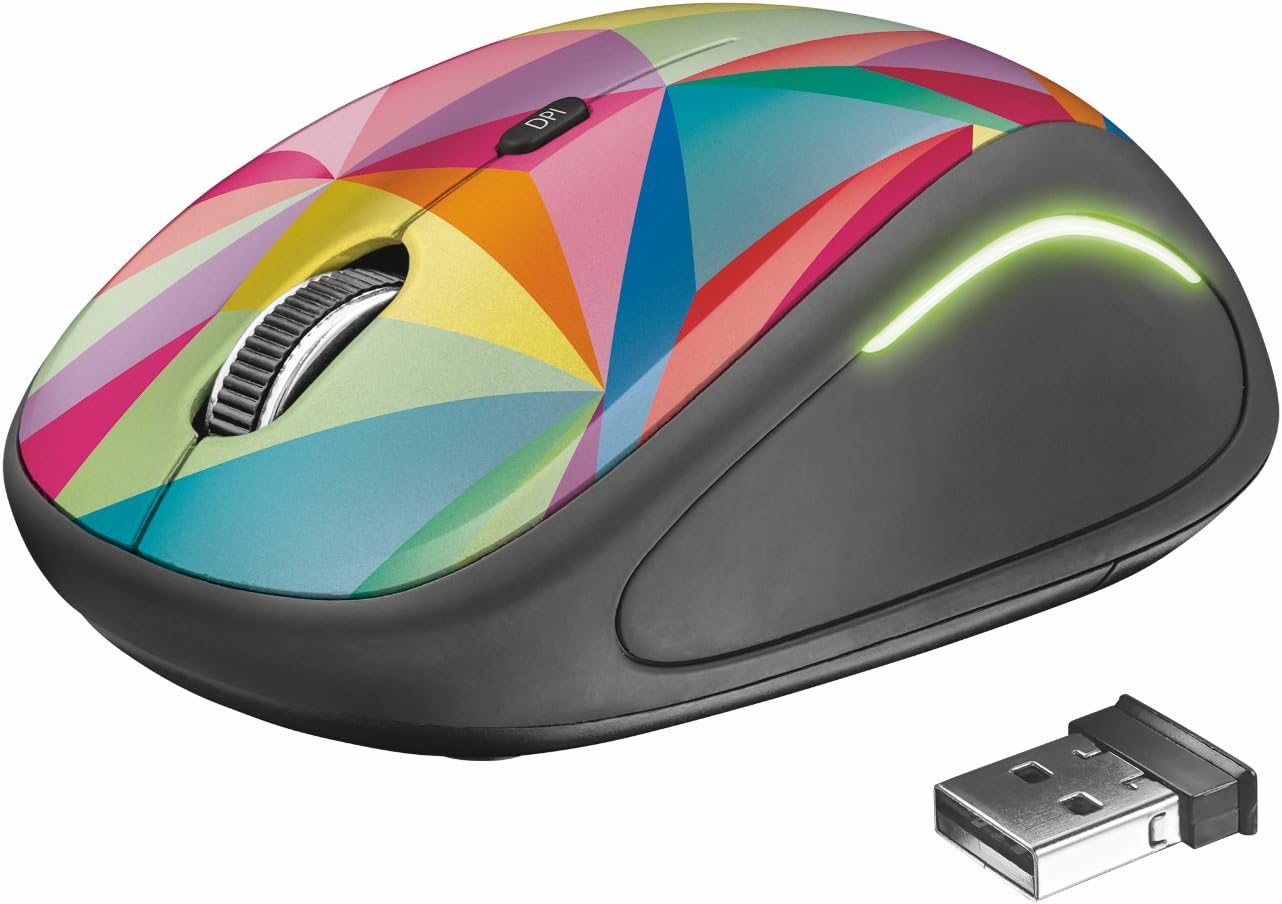 Trust Yvi FX Mouse wireless Multicolore