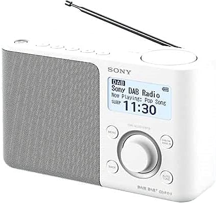 Sony XDRS61DW Radio Dab/dab+ Disp.lcd Bianco