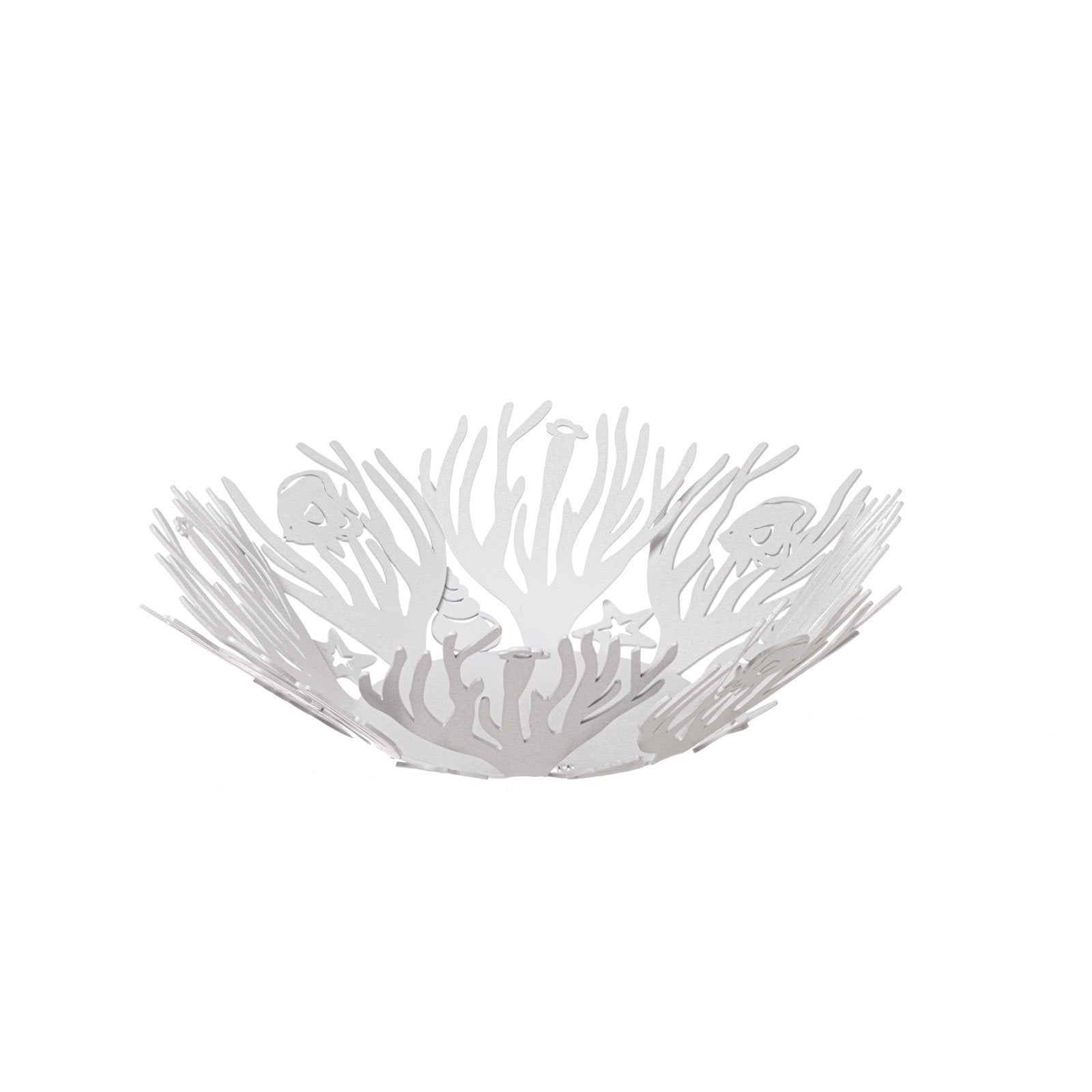 Arti & Mestieri Centro tavola piccolo con coralli Nettuno Bianco marmo