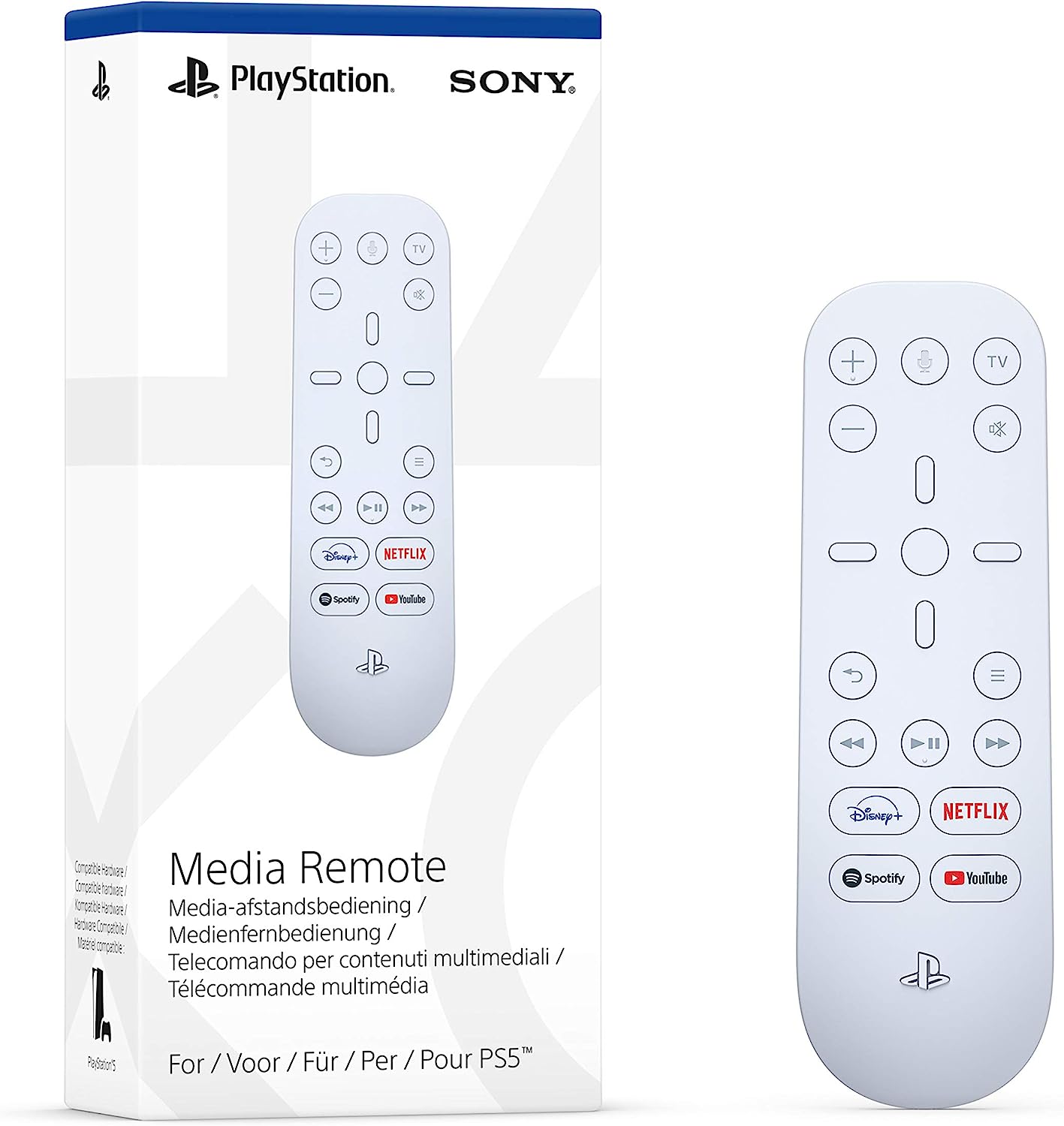 Sony Entertainment 9801122 Telecomando Media Per Ps5