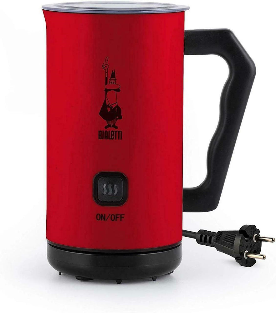Bialetti MKF02ROSSO Montalatte Milk Frother Rosso