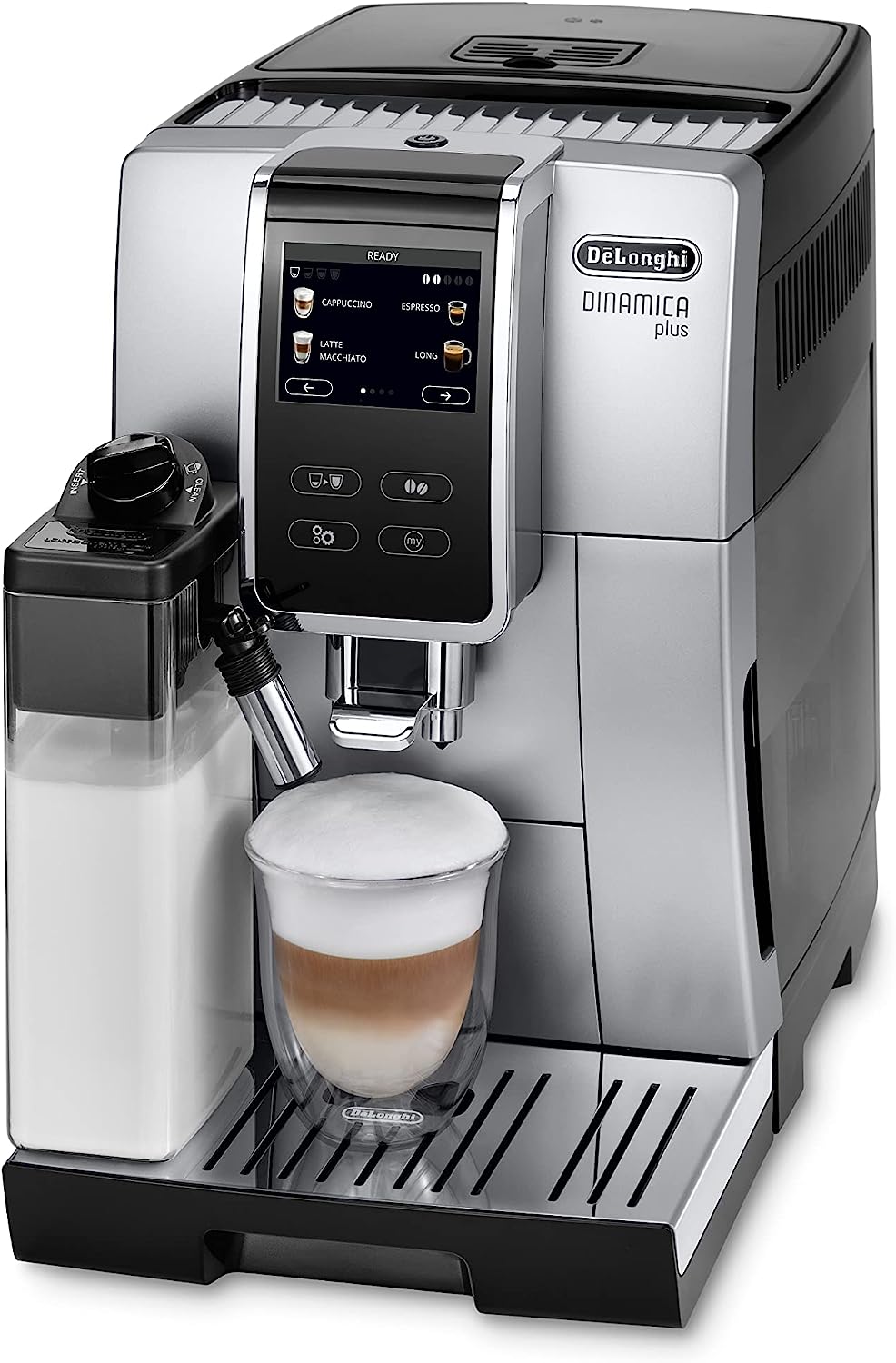 De Longhi ECAM37070SB M.caffe' Automat. 1450w Disp.touch Silver/black