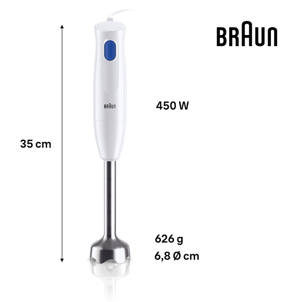 Braun MQ10201M Minipimer 450w Multiquick