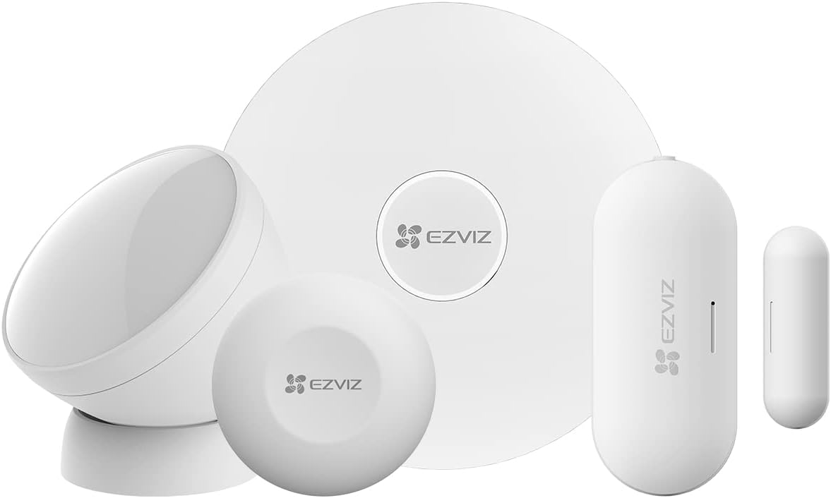Ezviz INE401 Home Gateway A3 Kit +sensore +pulsante Anticip.