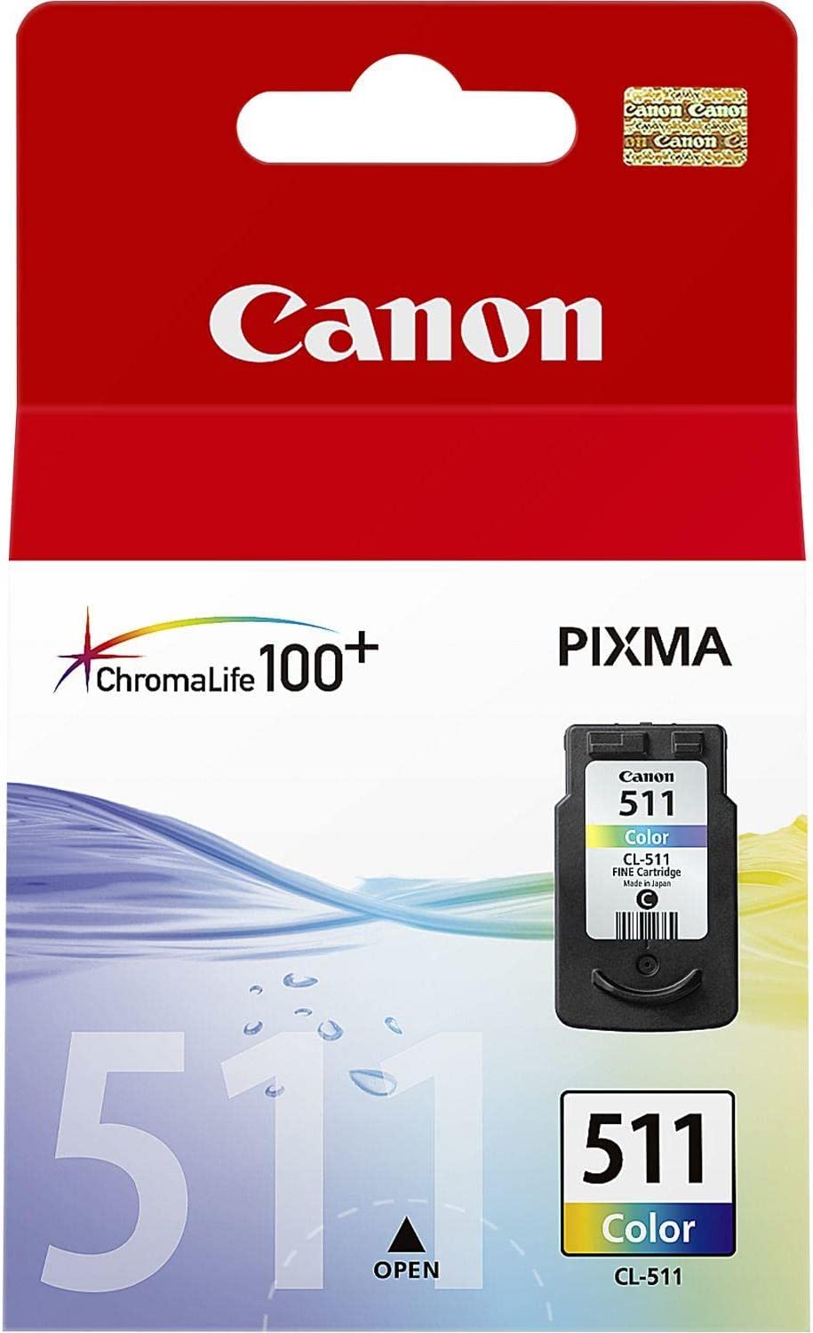 Canon 2972B001 Cart.ink-jet Colori 9ml Security Cl-511 Eur/ocn