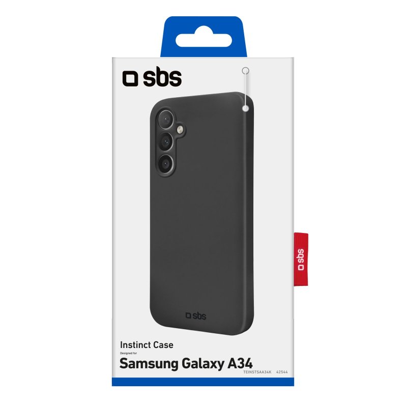 SBS Cover Instinct per Samsung Galaxy A34 Nero