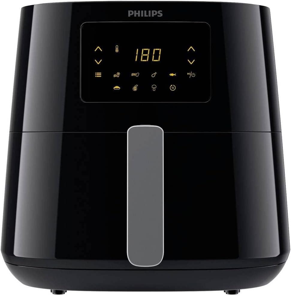 Philips HD927070 Friggitrice Ad Aria 2000w 6.2lt 7prog Nero/argento