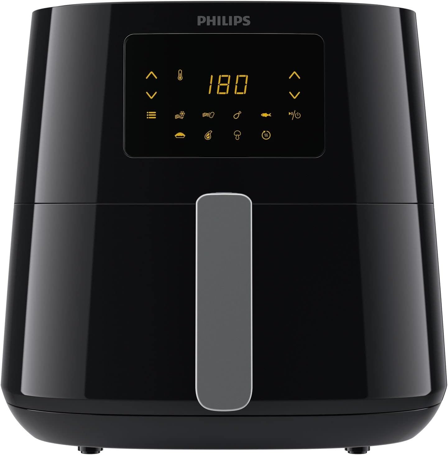 Philips HD927070 Friggitrice Ad Aria 2000w 6.2lt 7prog Nero/argento