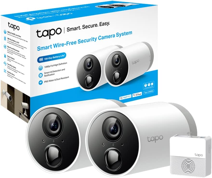 Tp-link TAPOC400S2 Ip Cam 2mp 1080p Wifi C400 2pz +smart Hub H200 1pz
