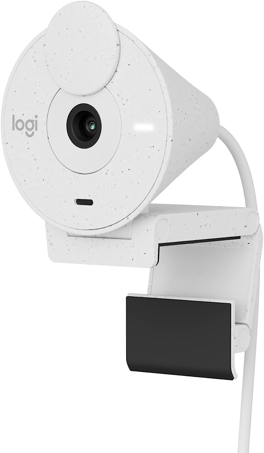 Logitech 960001442 Web Cam Fhd Usb-c Brio 300 Off White