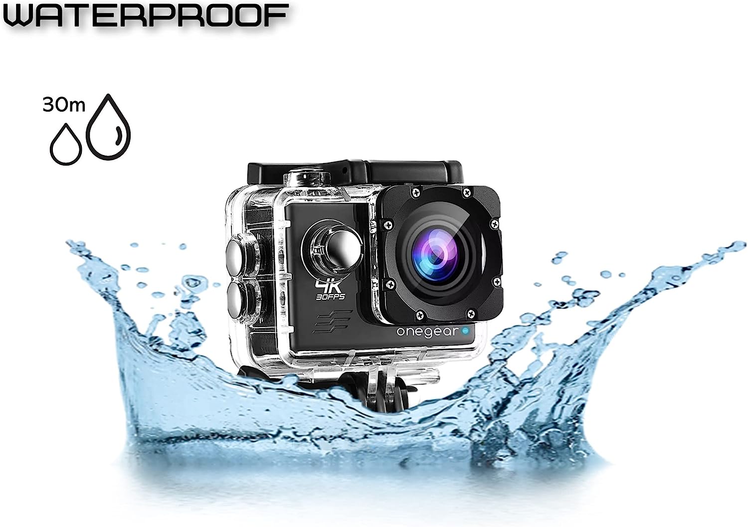 One Gear F4K200BK Action Cam 2.0