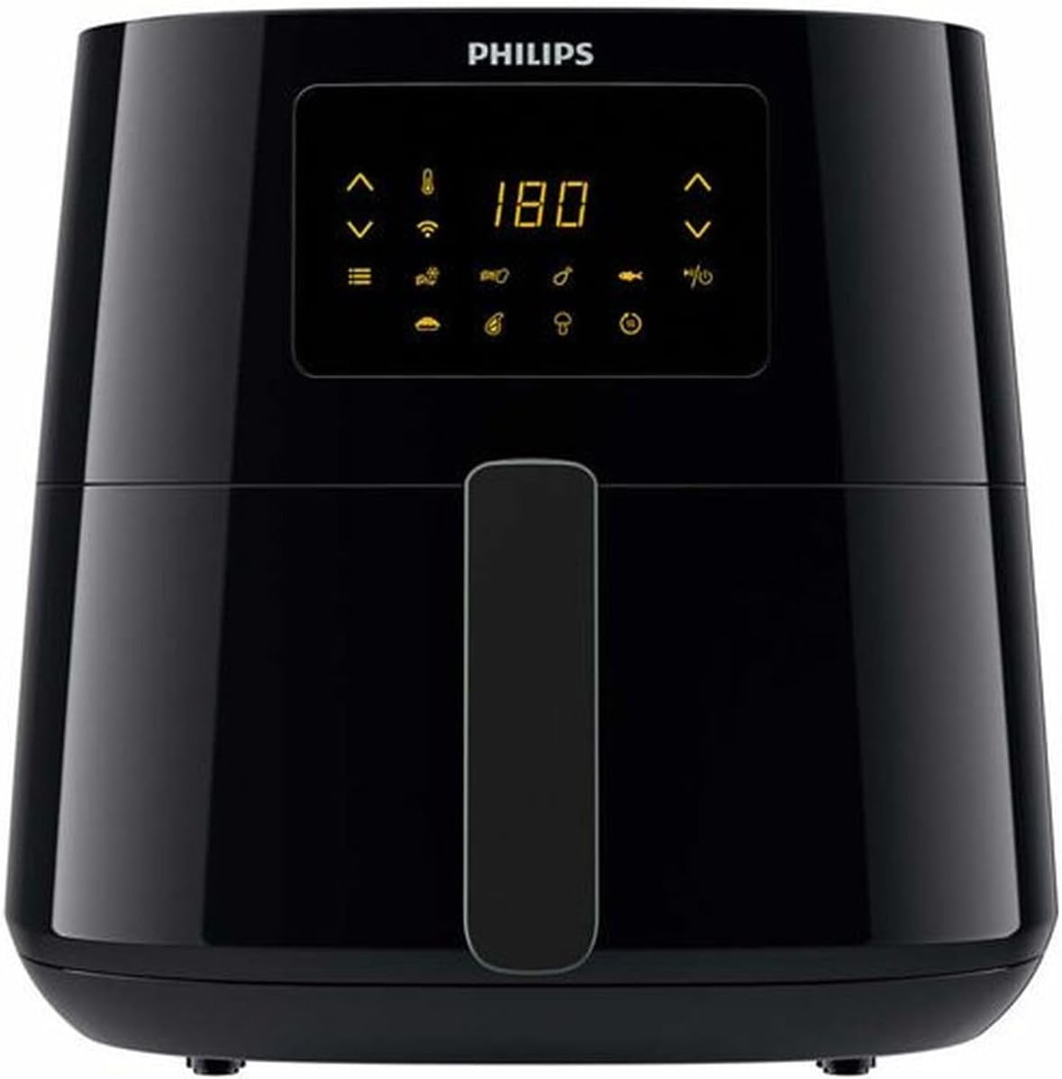 Philips HD9280 Friggitrice Ad Aria 6.2lt 7progr. Wifi Nero/grigio