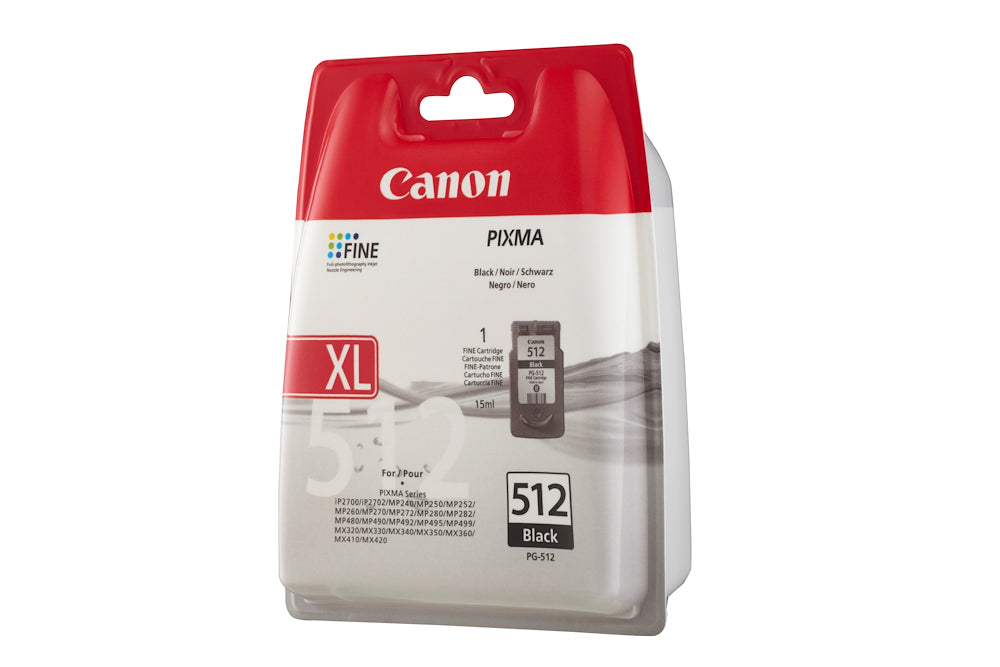 Canon 2969B009 Cart.ink-jet Nero Pg512 15ml Security Blister