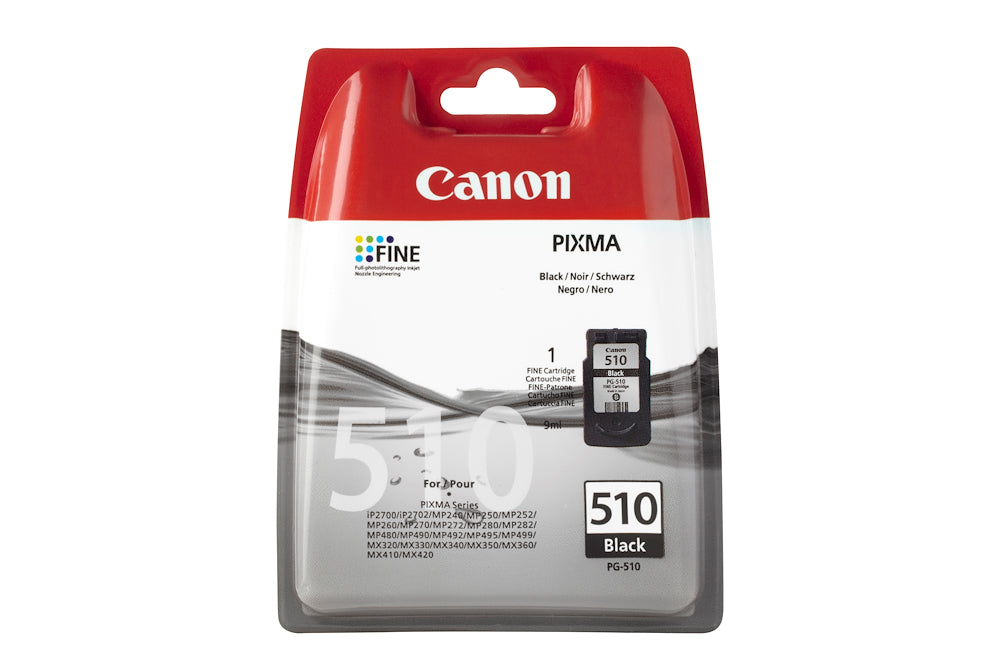 Canon 2970B009 Cart.ink-jet Nero Pg510 9ml Security Blister.