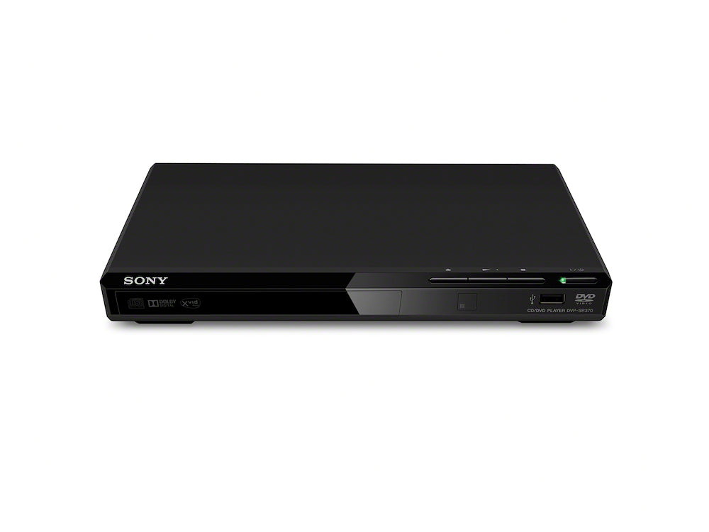 Sony DVPSR370B Lettore DVD sottile, elegante e compatto con USB