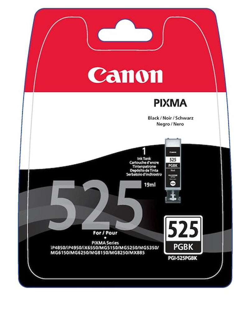 Canon 4529B001 Cart.ink-jet Nero 525pgbk X Pixma Mg5150/5250/6150