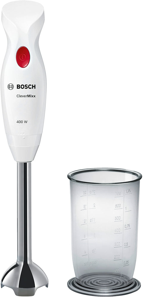 Bosch MSM24100 Frull.immers.400w 1.25lt Triblade Lame Inox Bianco