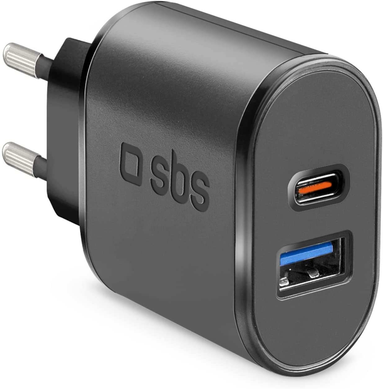 SBS TETRUSBTC3AUL Caricabatterie da viaggio USB e Type-C