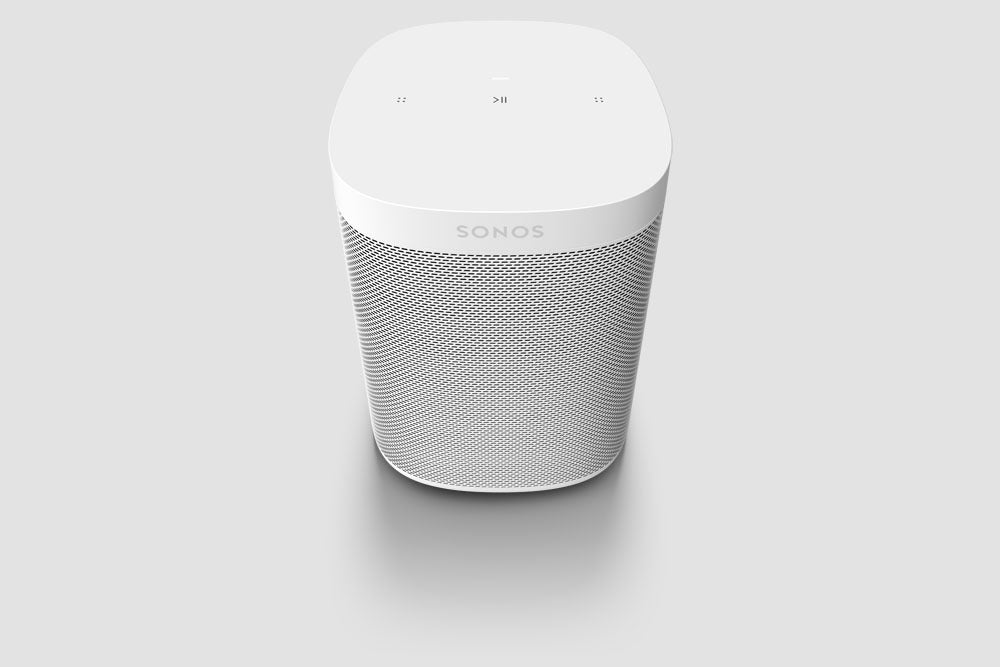 Sonos ONESLWHITE Diffusore Wi-Fi SL, Controllo Vocale, Bianco