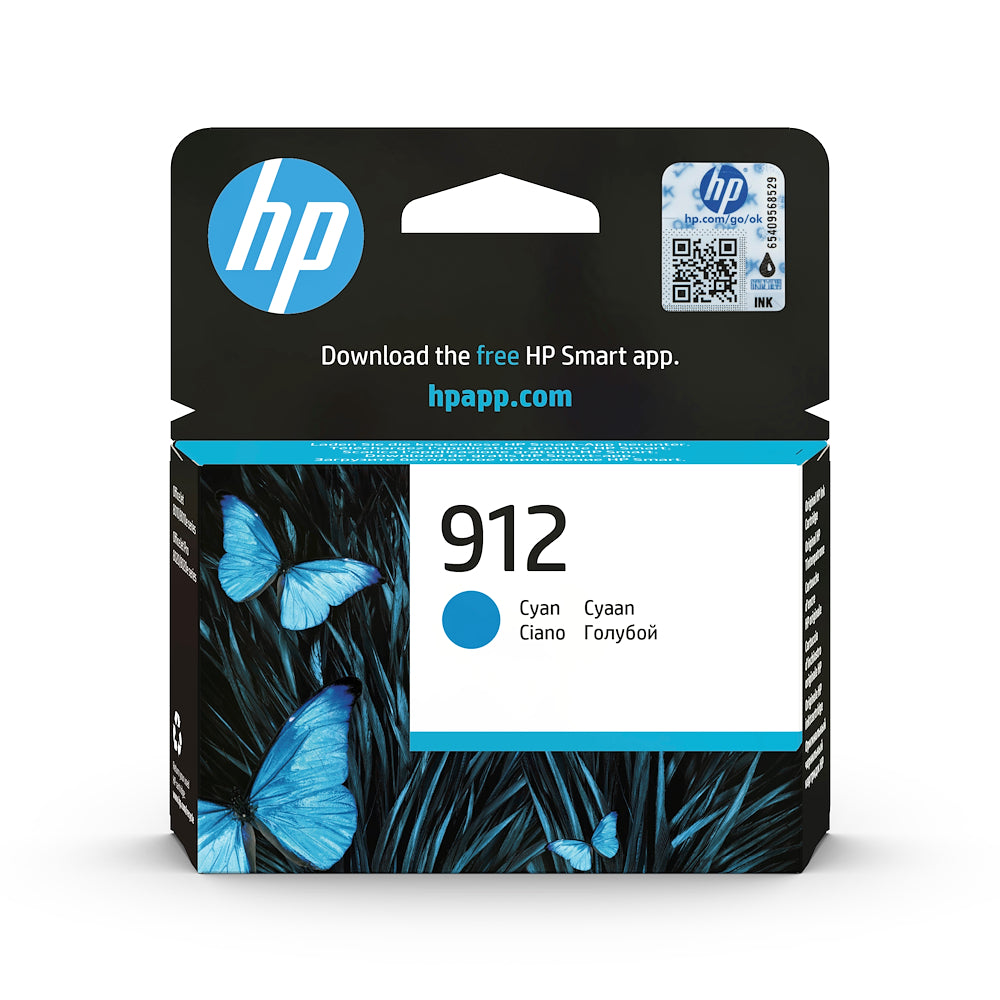 Hp 3YL77AEBL Cart.ink-jet Hp 912 Ciano Blister