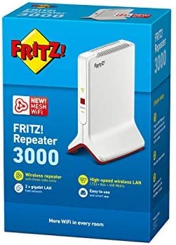 Fritz! 20002888 Fritz Repeater 3000 Wifi Triband Gigabit Ac3000
