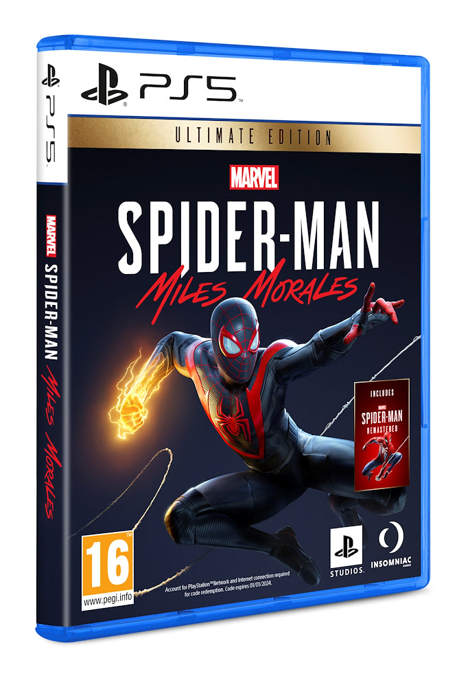 Sony Entertainment 9802792 Gioco Ps5 Marvel's Spider-man Miles Morales Ult.ed