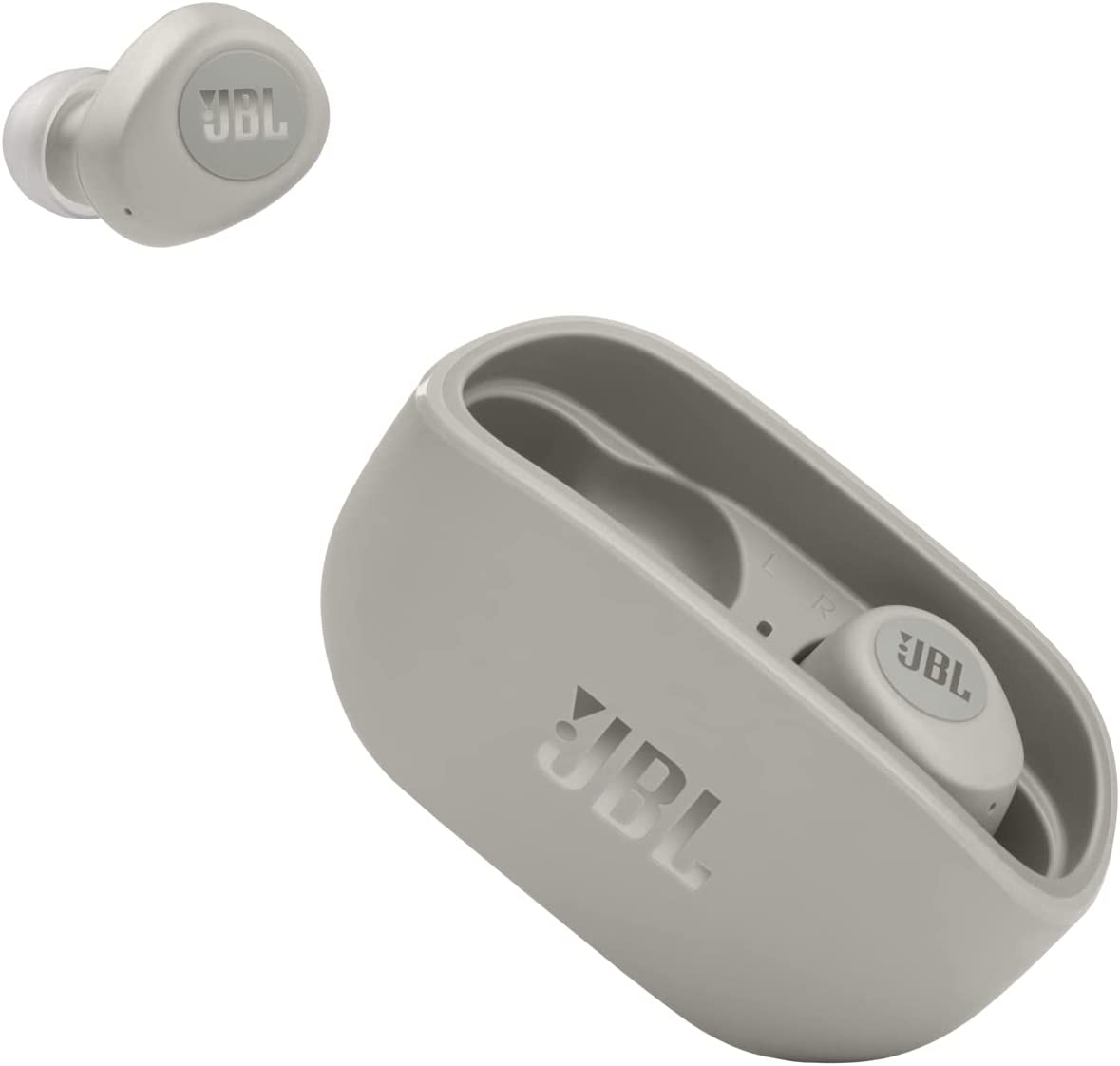 Jbl JBLW100TWSIVR Cuffia Auric.in-ear True Wireless Bt Silver