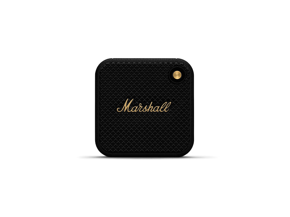 Marshall 1006059 Altoparlante Portatile Bluetooth, Willen Black & Brass, Nero