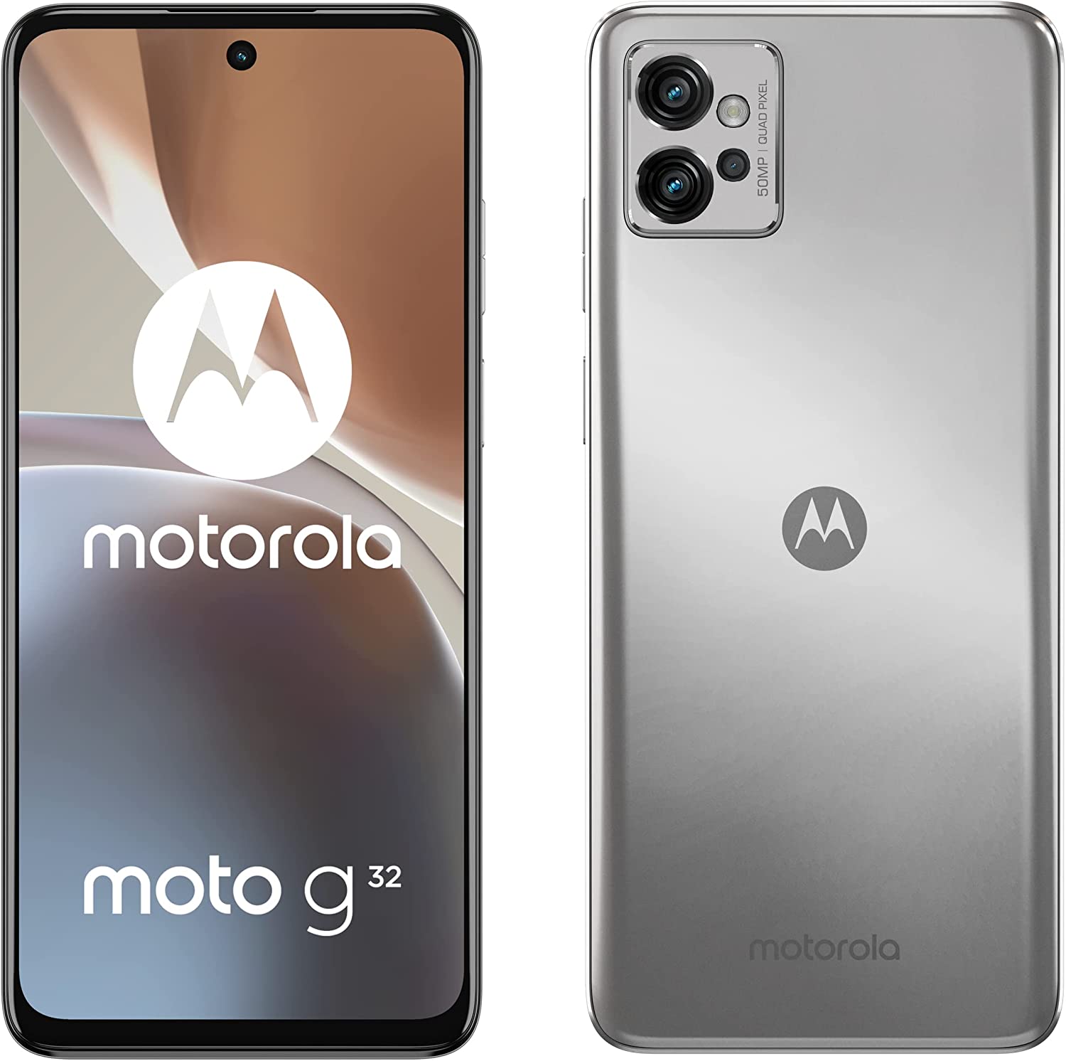 Motorola MOTOG32SOFTSILVER Smartp. 6.49