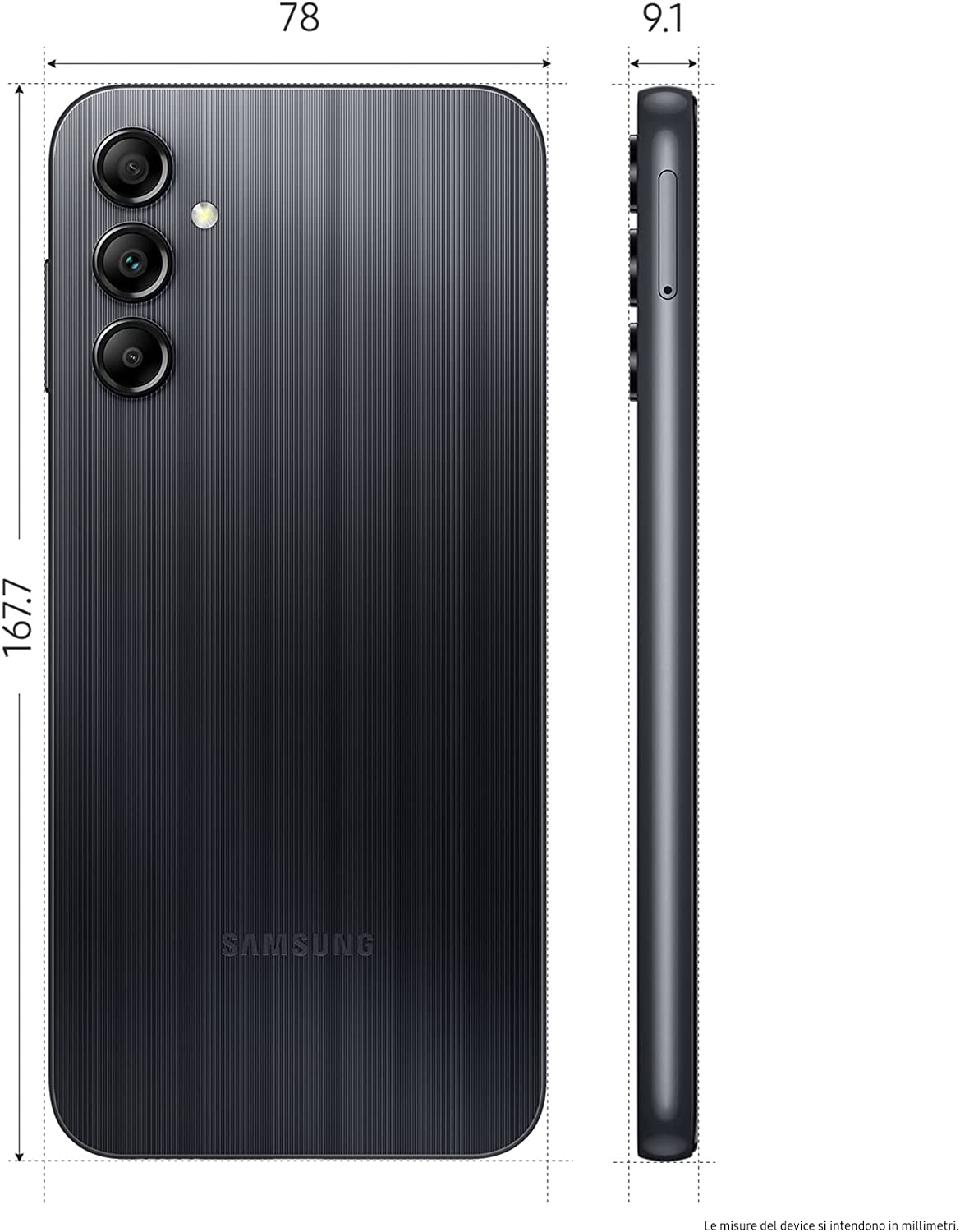 Samsung SMA145RZKUEUE Smartp. 6.6