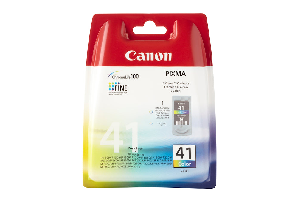 Canon 0617B032 Cart.ink-jet Colore Cl41 Security Blister