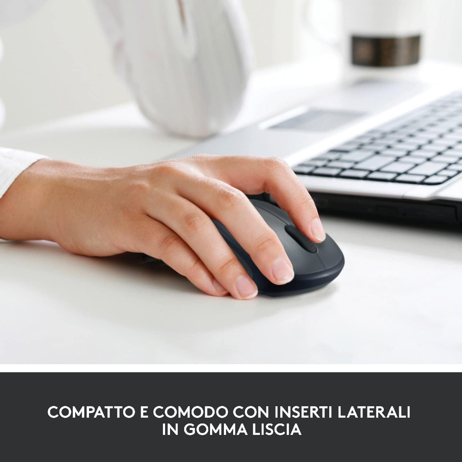 Logitech 910002201 Mouse Wifi Wer M235 Nano Reciver Grigio