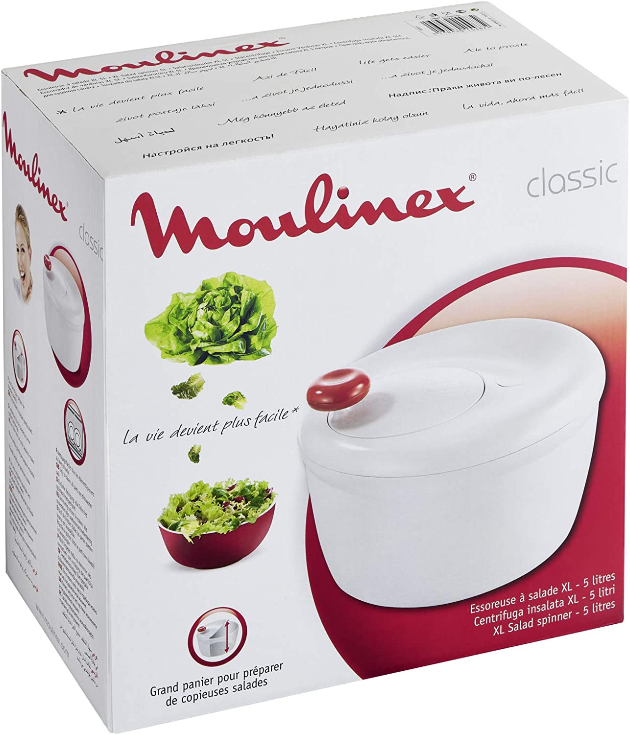 Moulinex Scolainsalata Classic Cestello estraibile