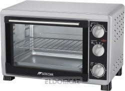 Sekom SGFR19VS Fornetto El. 1200w 19lt Timer Max.230gr Inox