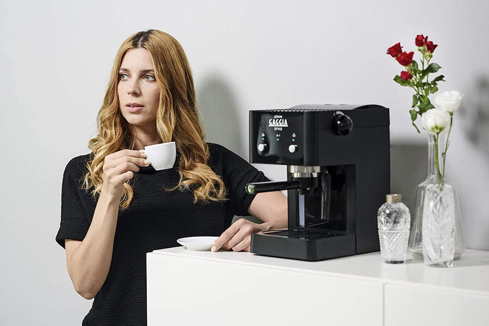 Gaggia RI842311 M.caffe Espresso 950w 1lt Grangaggia Style Black