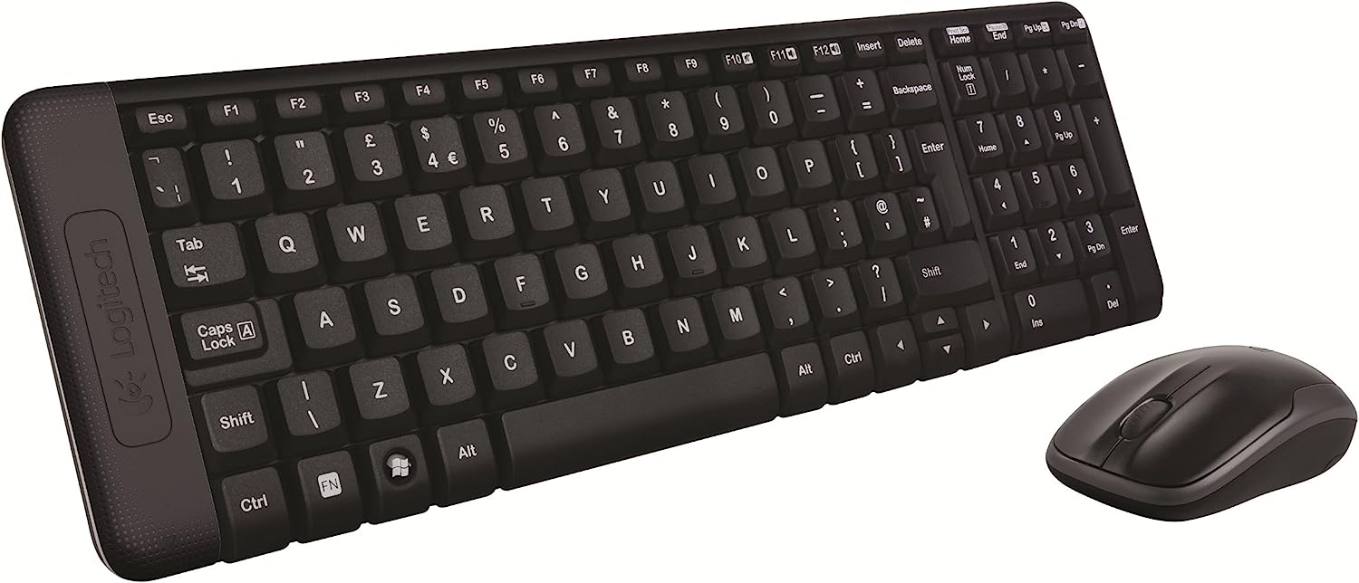 Logitech 920003721 Tastiera+mouse Wireless Mk220 Layout Italia