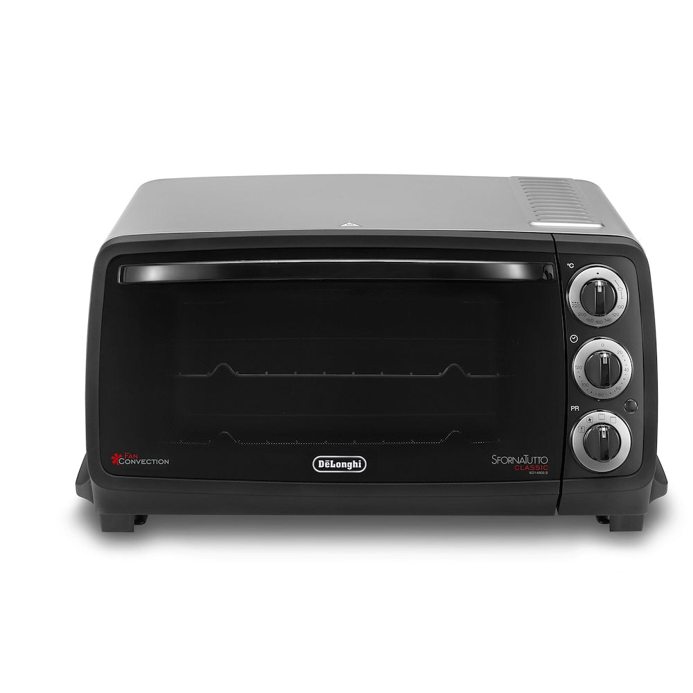 De Longhi EO14902S Fornetto El. 1400w 14lt 4funz. Max220gr Timer Bk