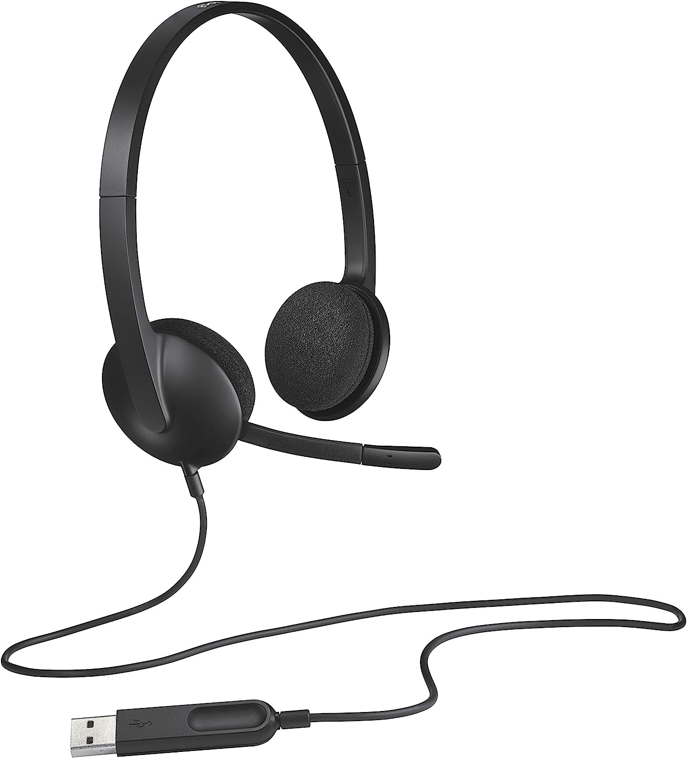 Logitech 981000475 Headset 20-20000hz 40db Usb H340 Nero