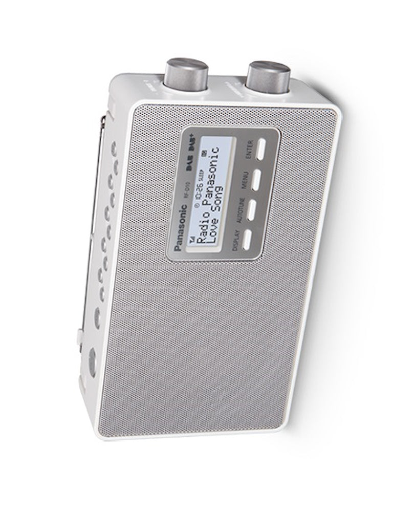 Panasonic RFD10EGW Radio Dab 2w Fm/rds 87.5-108mhz Dab+ Lcd Bianco