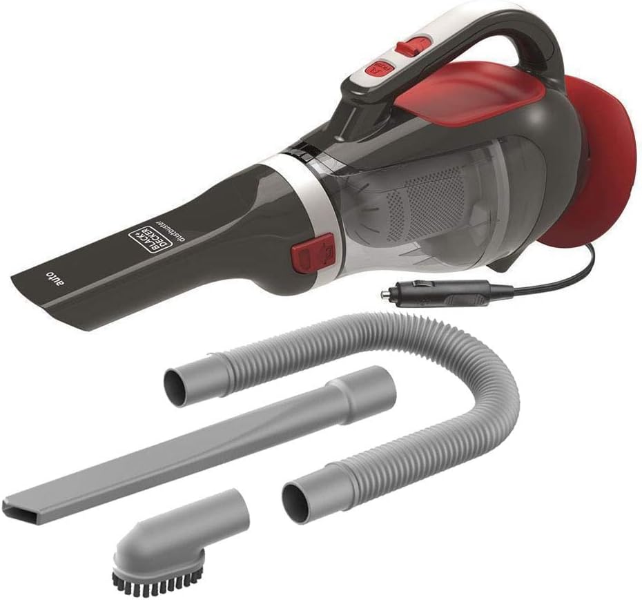 Black+decker ADV1200 Aspirabriciole Auto 12v 610ml C/adatt/acc.ner/ross