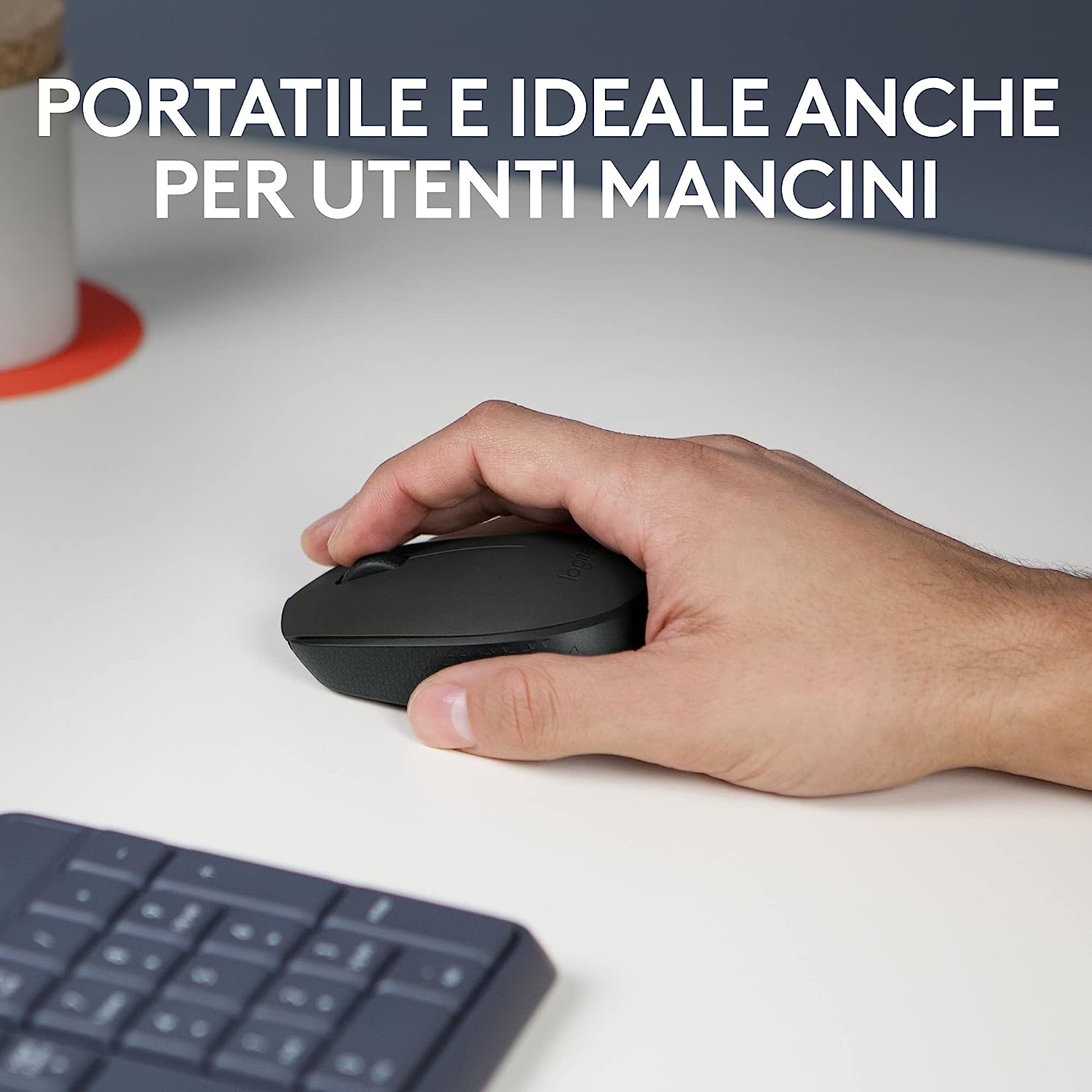 Logitech 910004424 Mouse Wireless 10mt M171 Nero