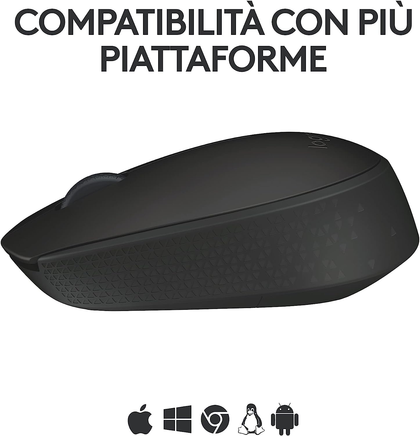 Logitech 910004424 Mouse Wireless 10mt M171 Nero