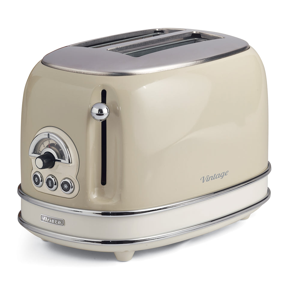 Ariete 155BEIGE Tostapane 810w 2scomp. 6livelli Doratura Beige